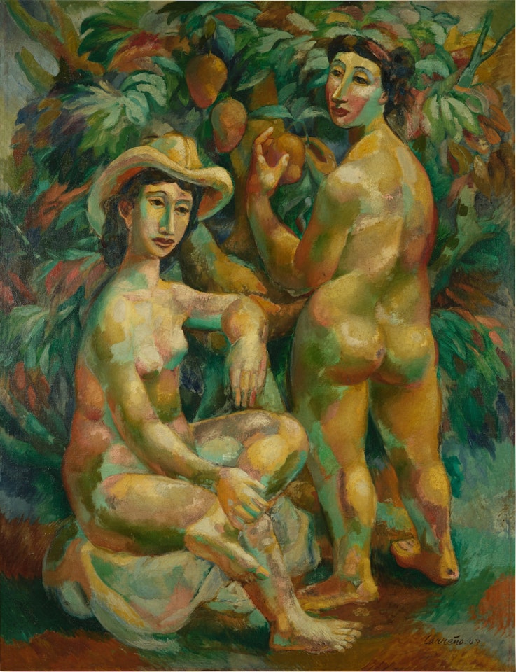 Desnudos con mangos by Mario Carreno
