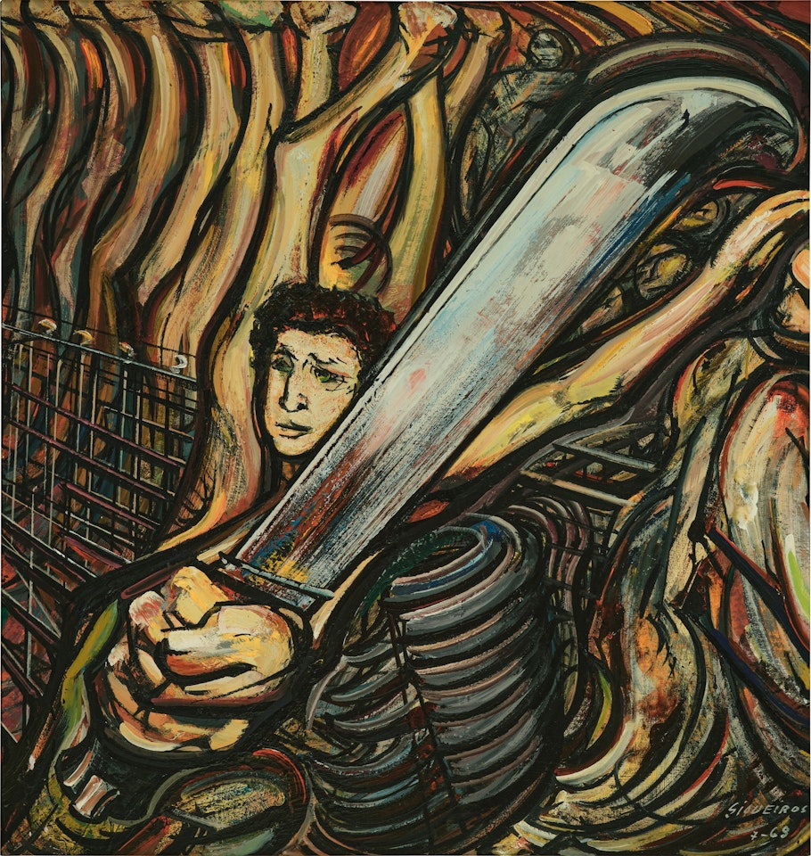 El machete (Autorretrato) by David Alfaro Siqueiros
