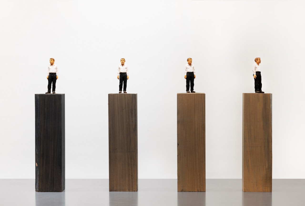 4 Small Figures by Stephan Balkenhol