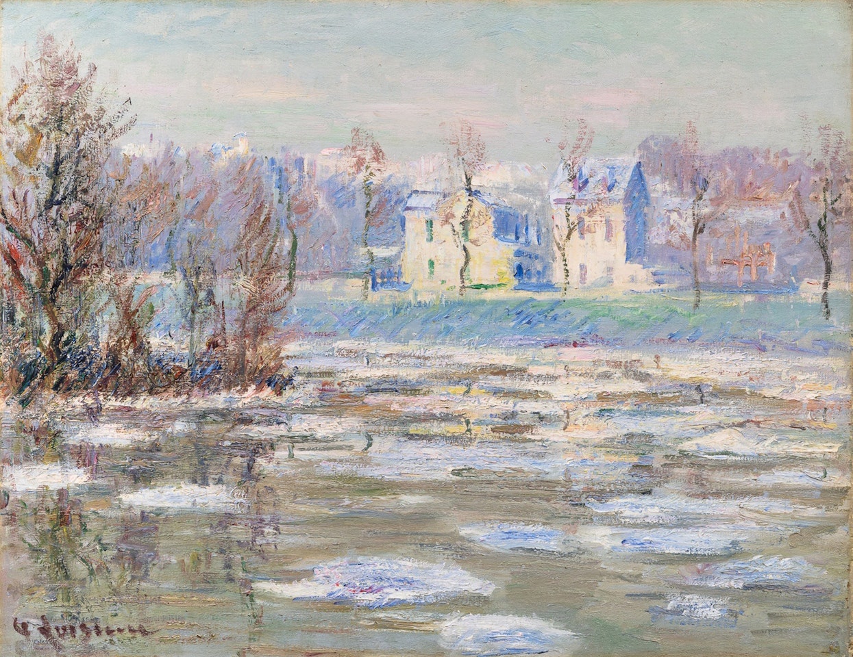 La Seine en hiver by Gustave Loiseau