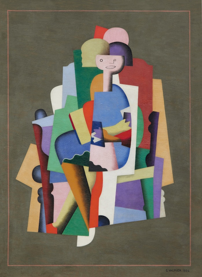 Jeune fille lisant by Georges Valmier