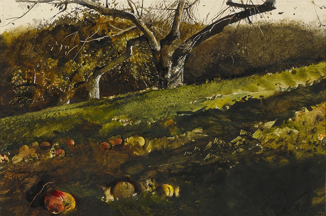 Apple Orchard by Andrew Wyeth