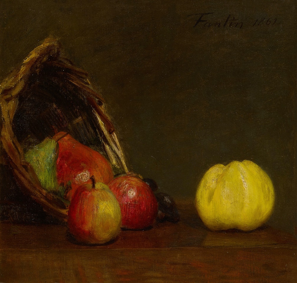 Nature morte à la pomme de Calville by Henri Fantin-Latour