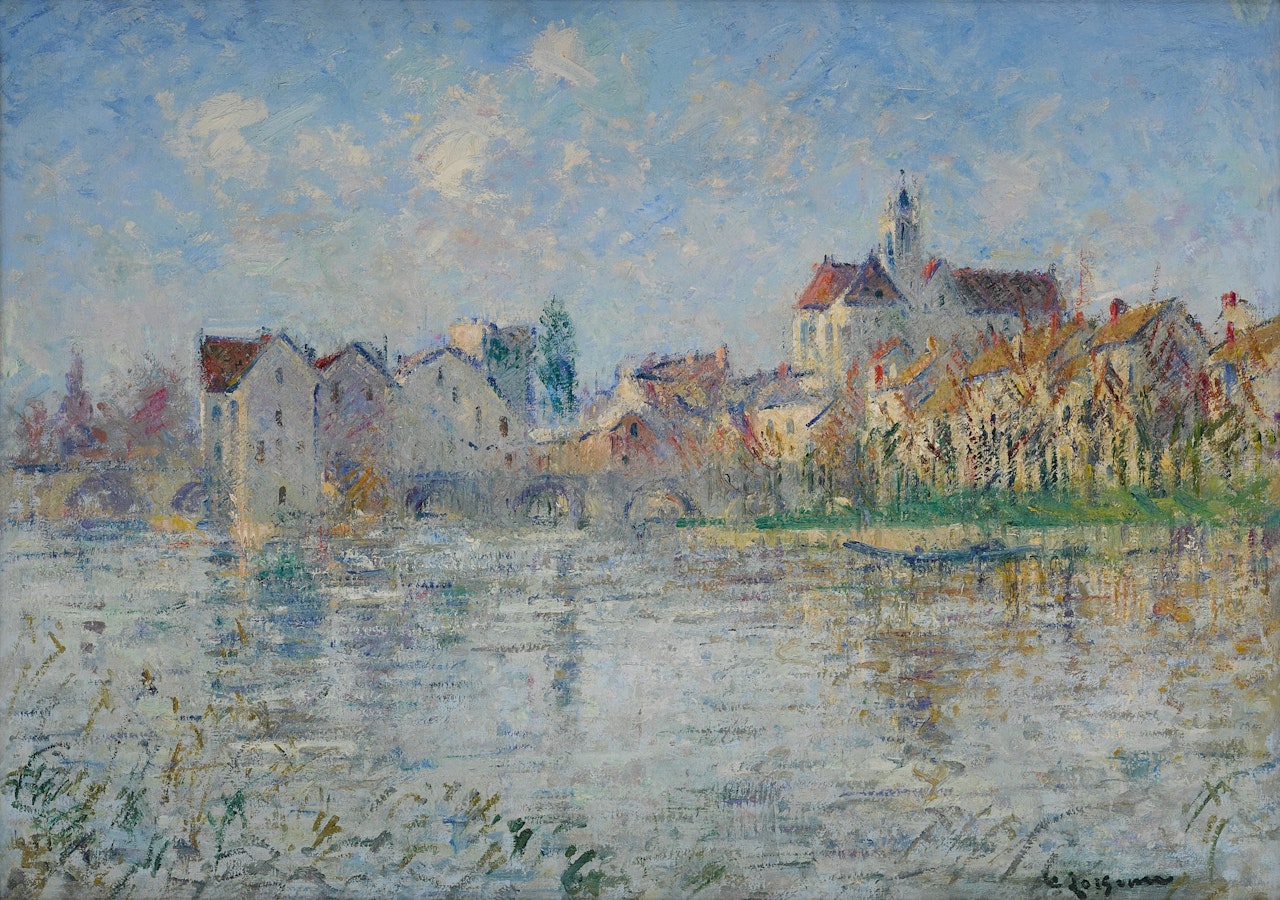 Moret sur Loing by Gustave Loiseau
