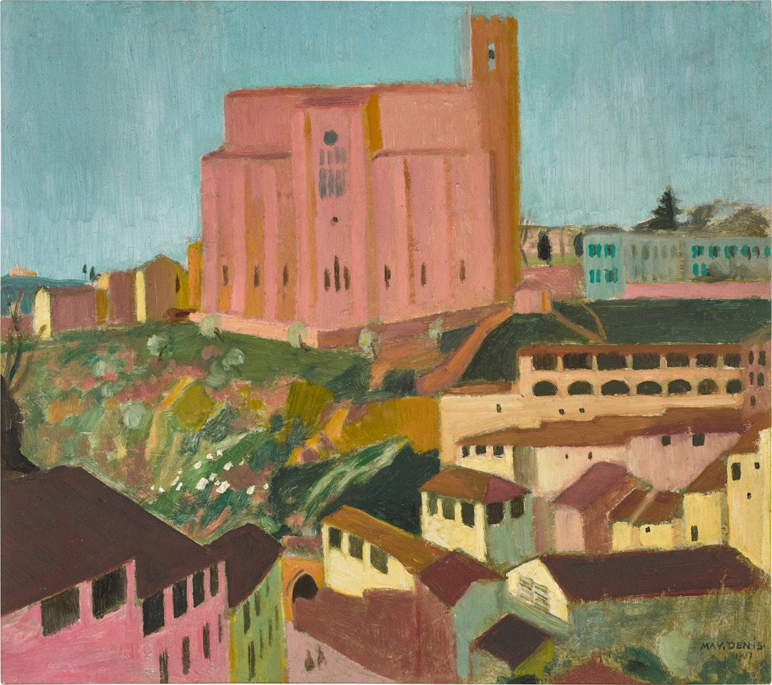 San Domenico de Sienne (Quartier des tanneurs) by Maurice Denis