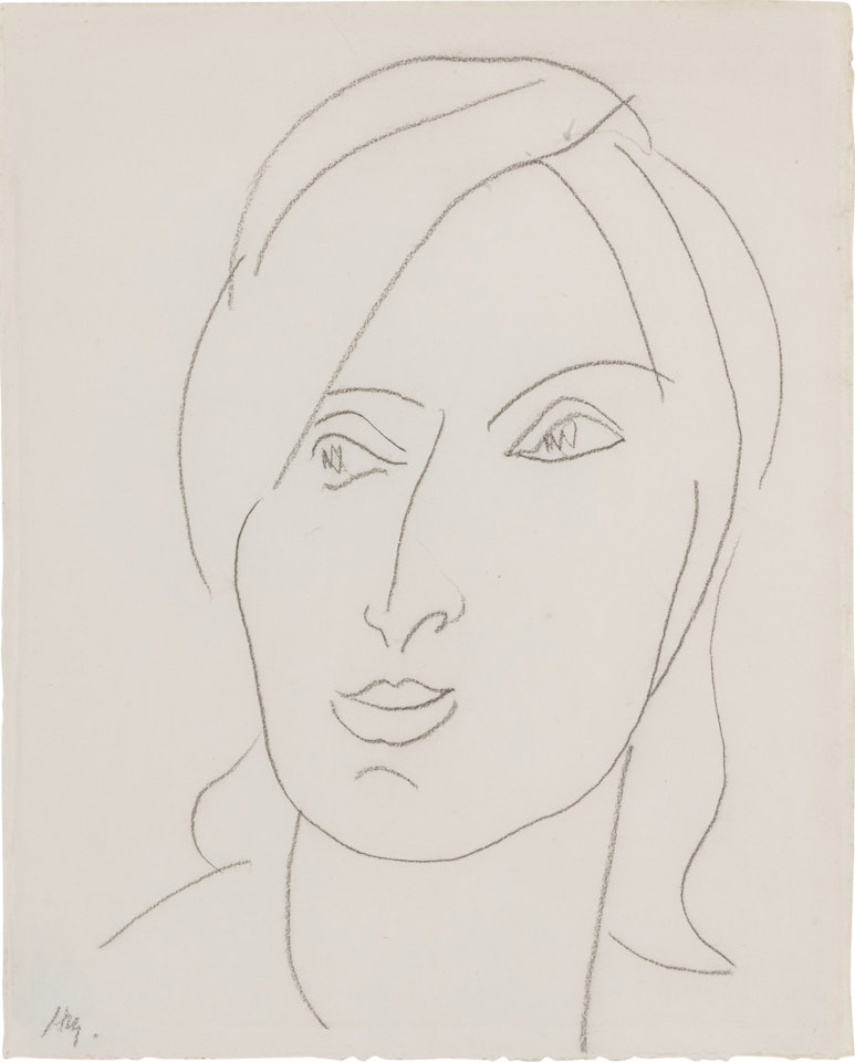 Tête au turban by Henri Matisse