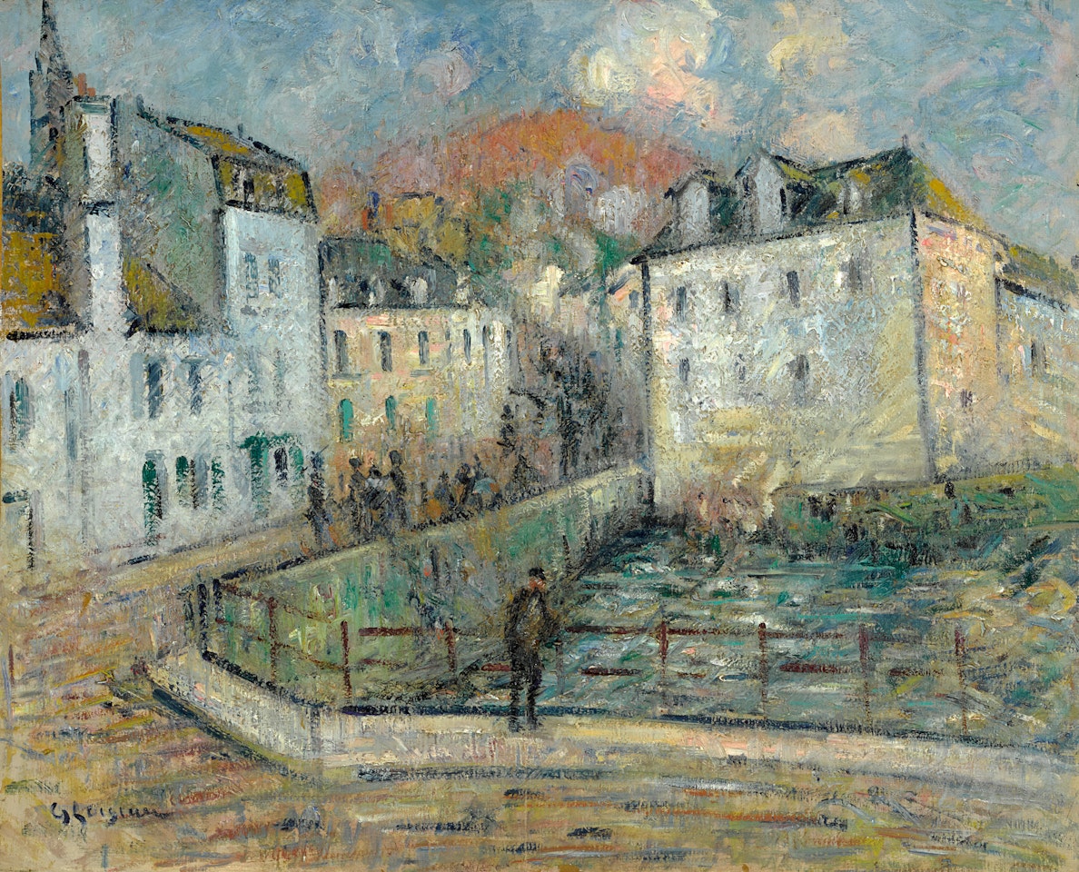 Le moulin de Pont-Aven by Gustave Loiseau