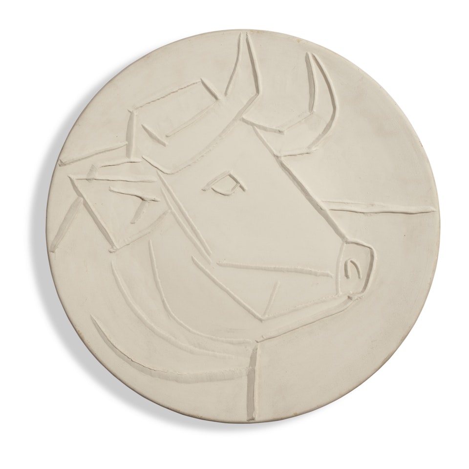 Tête de taureau (A.R. 329) by Pablo Picasso