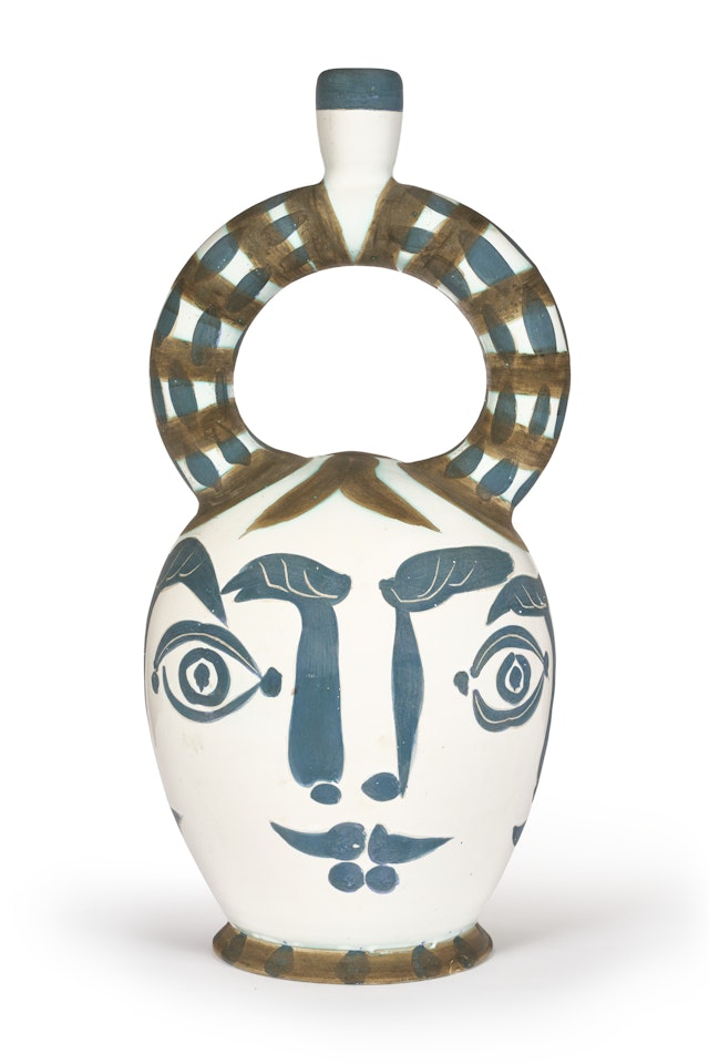 Vase aztèque aux quatre visages (A.R. 401) by Pablo Picasso