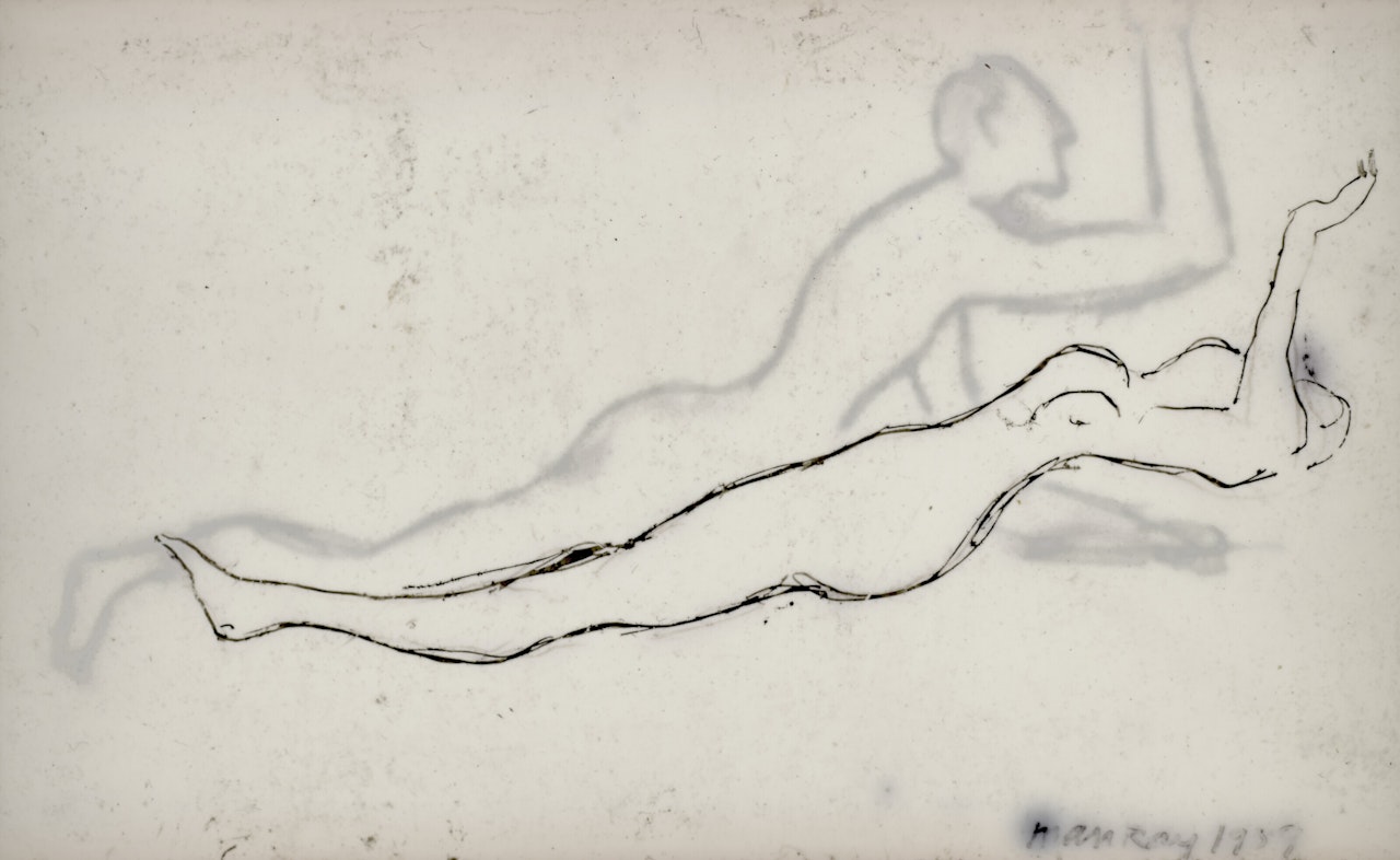 Couple (recto and verso) by Man Ray