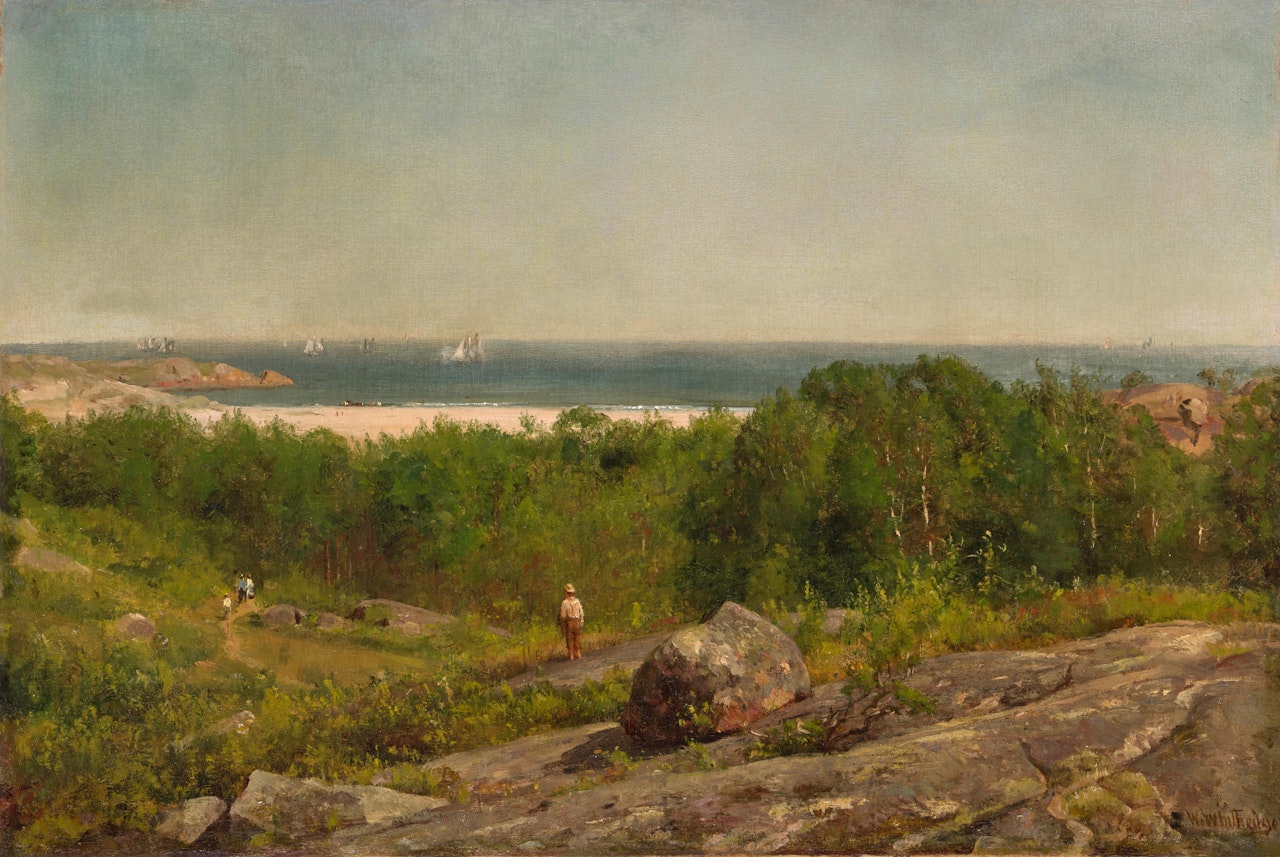 Late Afternoon, Newport by Worthington Whittredge