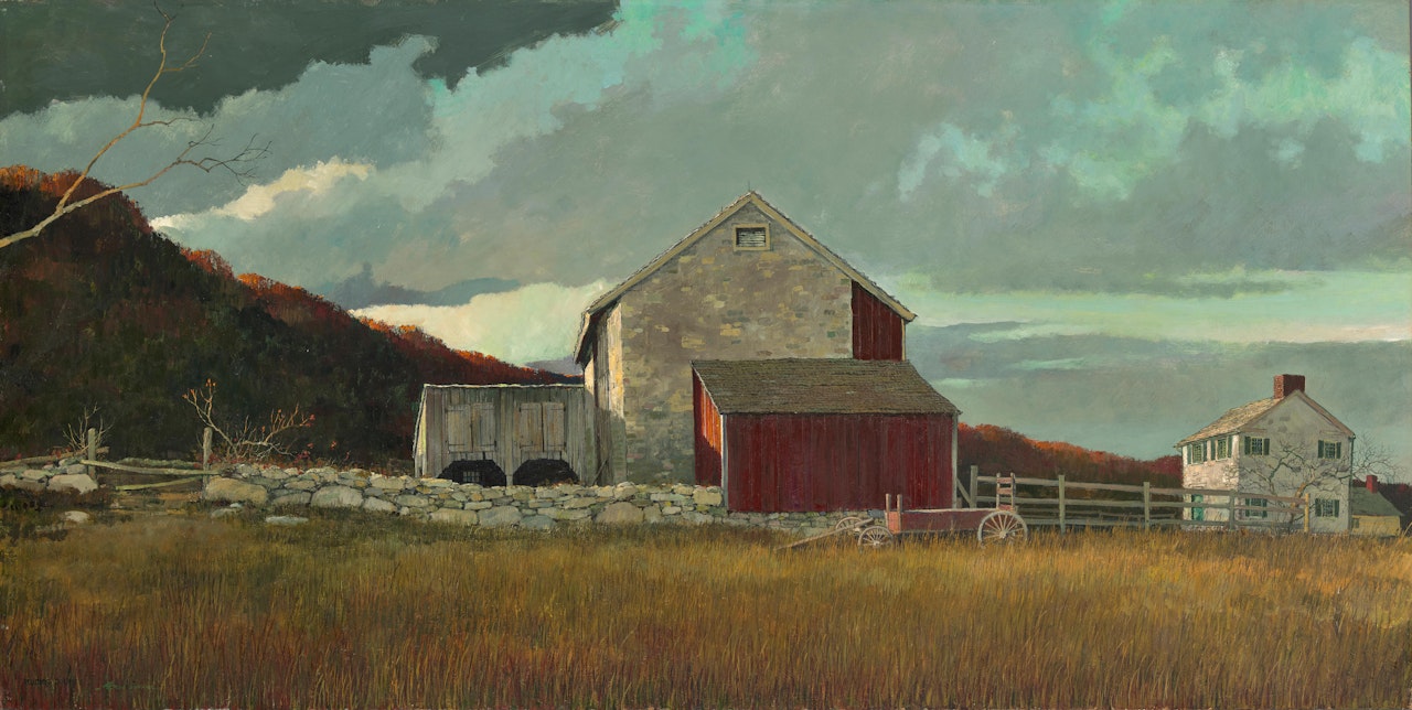 Bucks County Barn by Eric Sloane