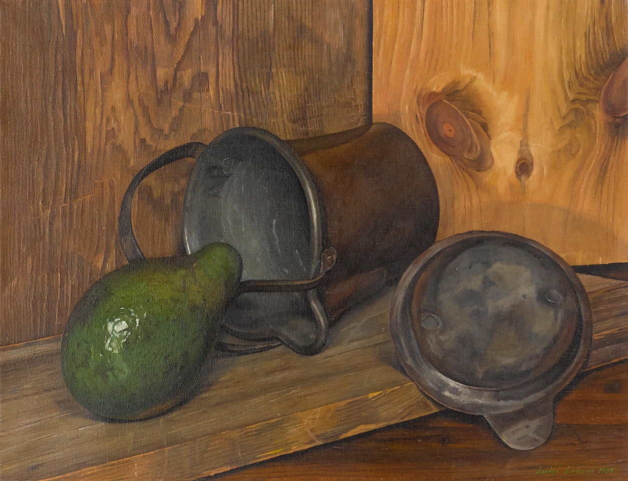 The Alligator Pear by Luigi Lucioni
