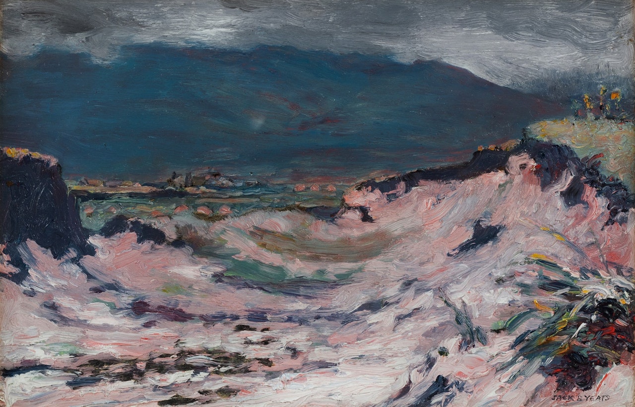 A Sandhill near Tralee Bay | Une colline de sable près de Tralee Bay by Jack Butler Yeats