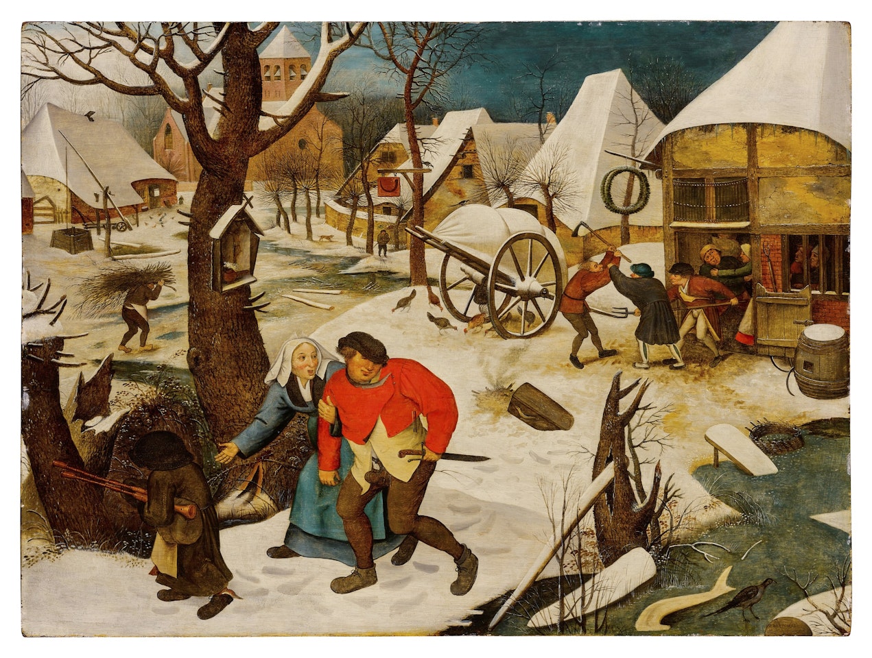The Return from the Inn by Pieter Brueghel the Younger