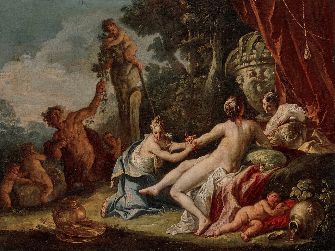Toilette of Venus by Gaspare Diziani