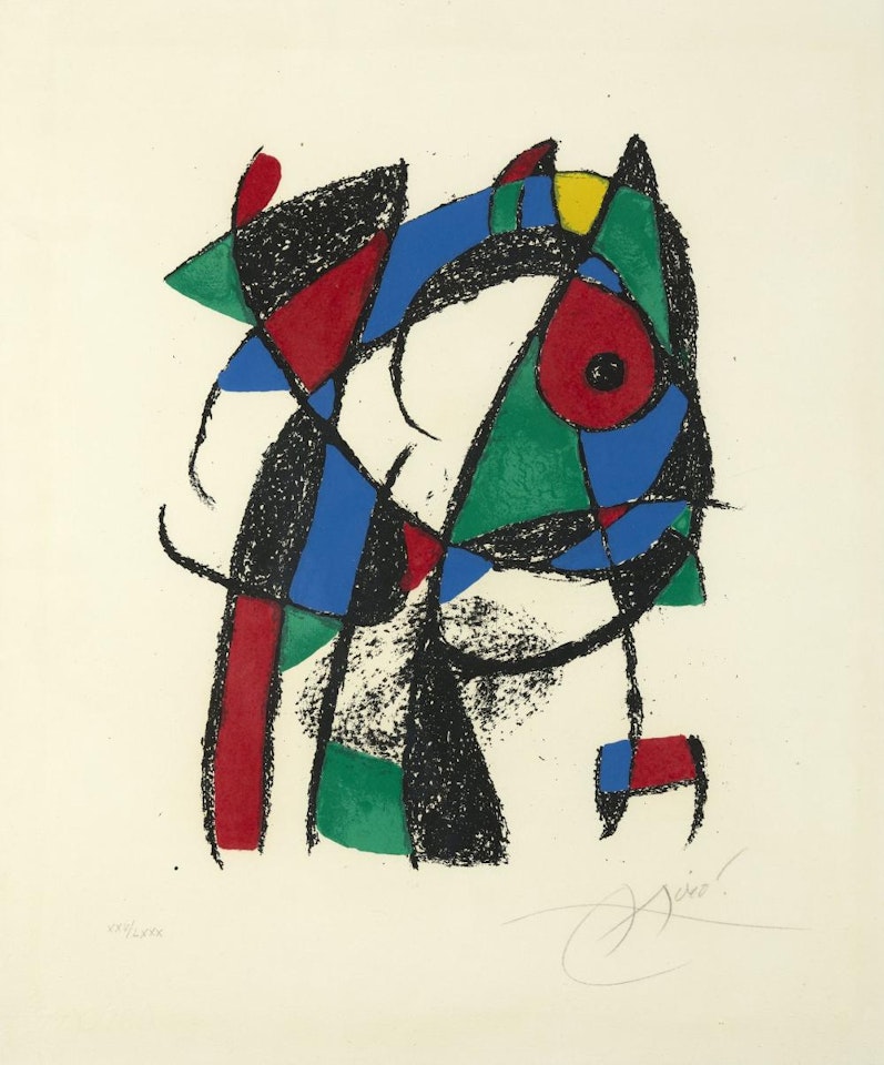 Miró, Lithographe II by Joan Miró