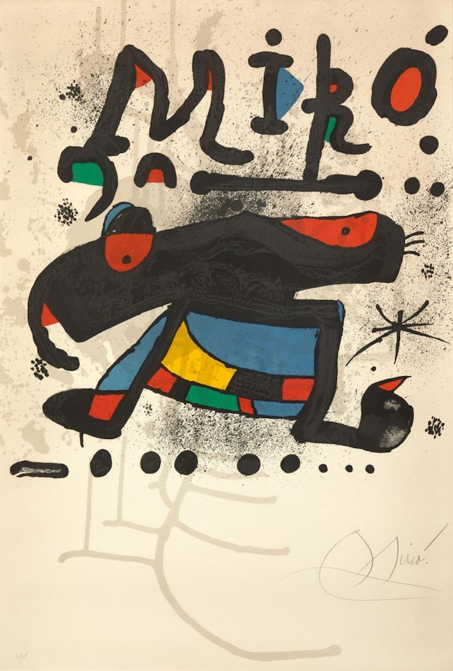 100 sculptures by Joan Miró