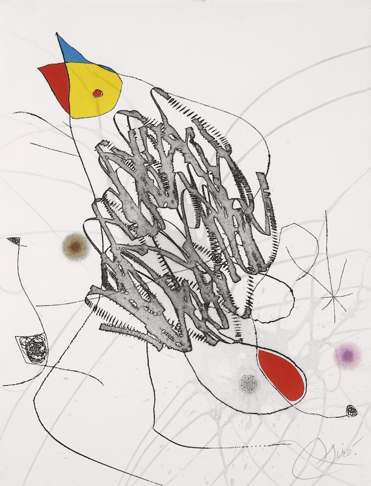Journal d'un graveur III by Joan Miró