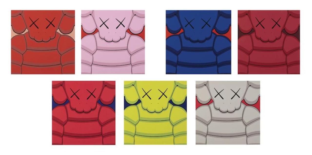 What party (Complete set of 7) by Kaws