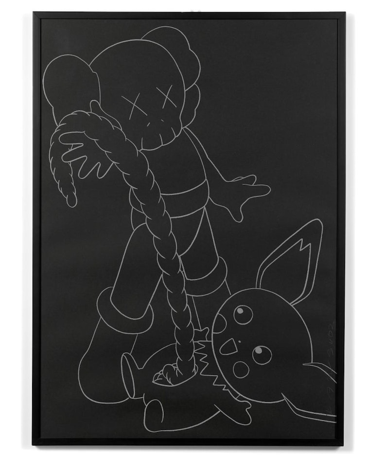 Astroboy vs Pikachu by Kaws