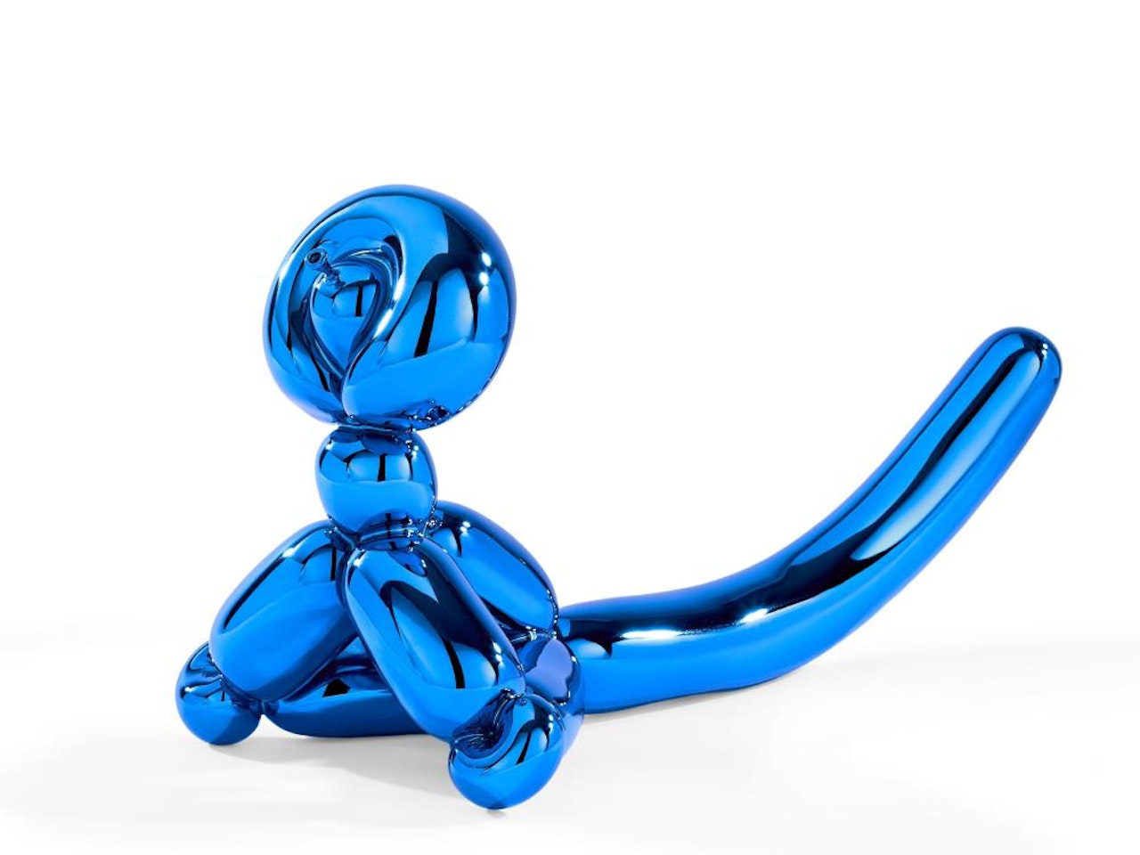 Balloon Monkey (Blue) by Jeff Koons