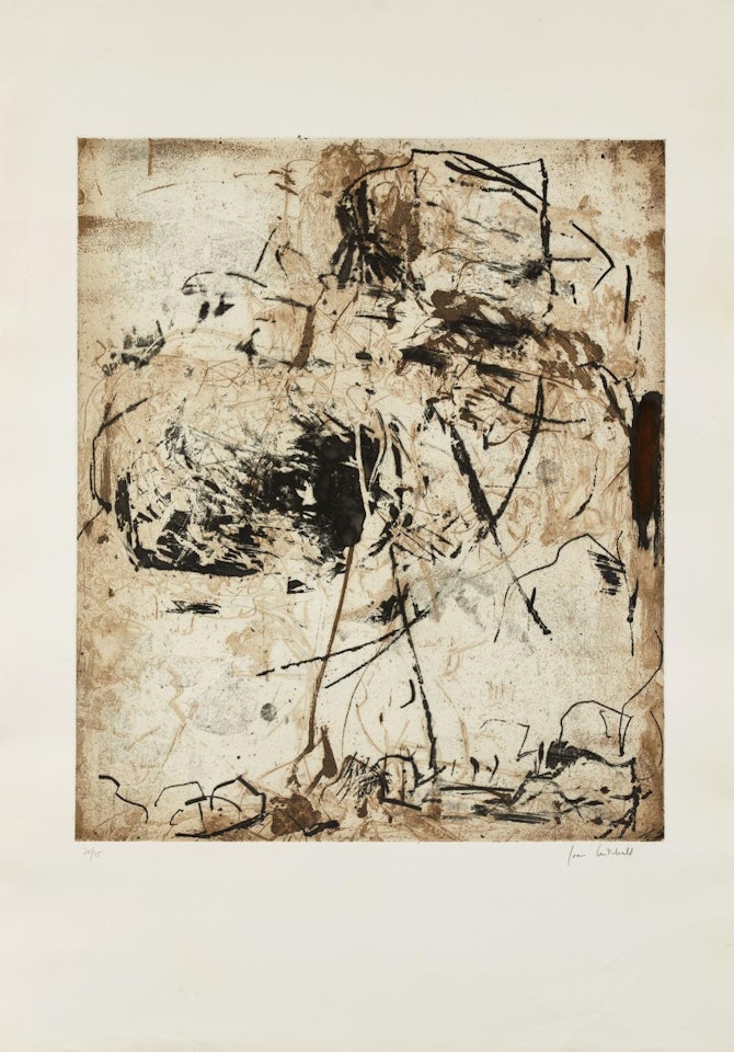 Sunflower VI by Joan Mitchell