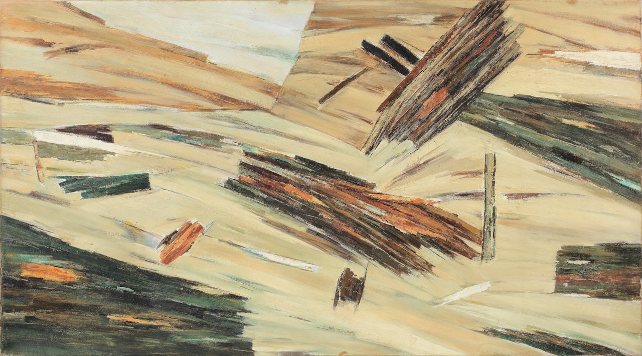 Untitled (Landscape) by Ram Kumar