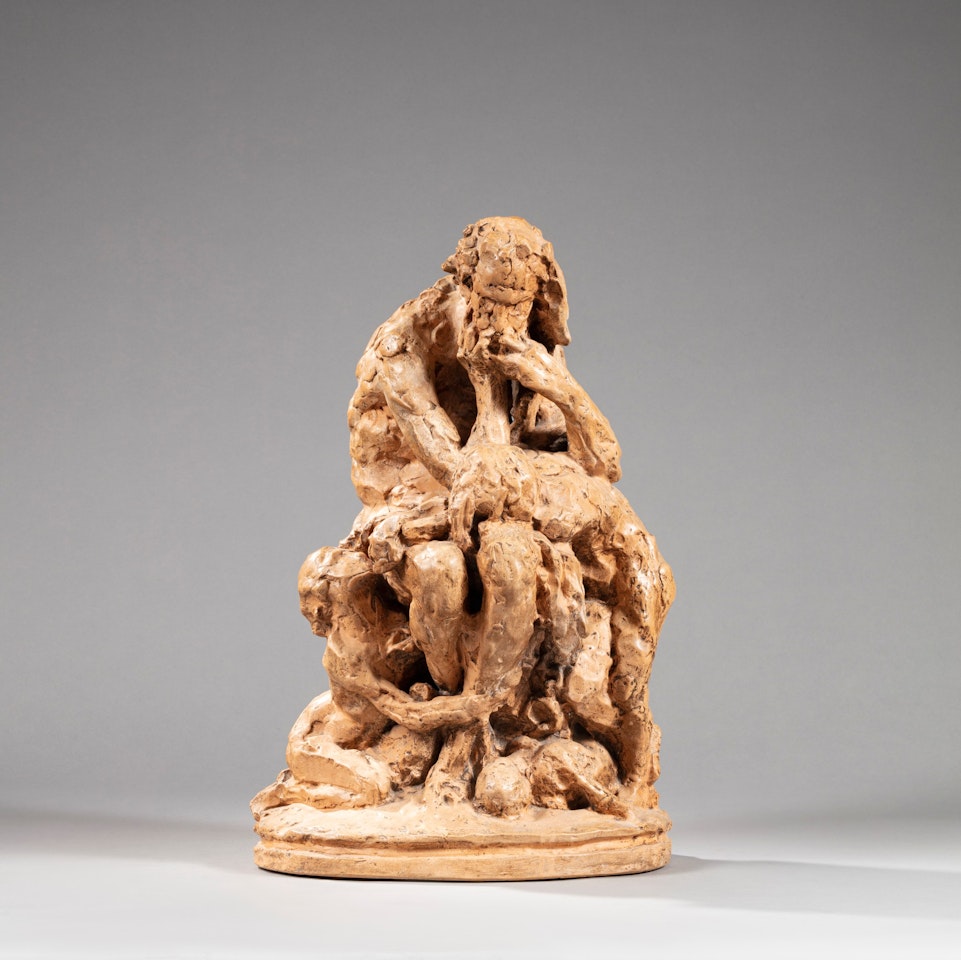 Ugolin et ses Fils, première maquette (Ugolino and his sons, first sketch) by Jean-Baptiste Carpeaux