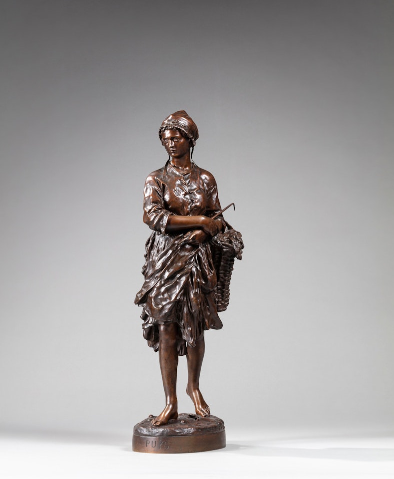 La Pêcheuse de vignots or Puys (The Winkle gatherer) by Jean-Baptiste Carpeaux