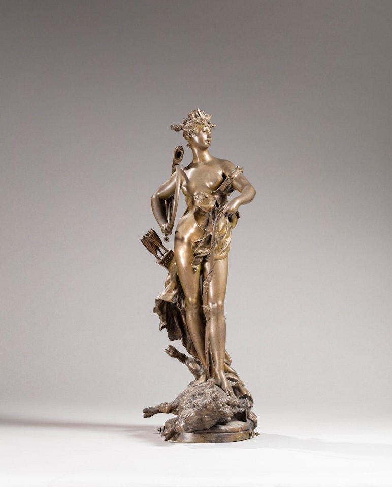 Diane triomphante (Diana Victorious) by Albert-Ernest Carrier-Belleuse