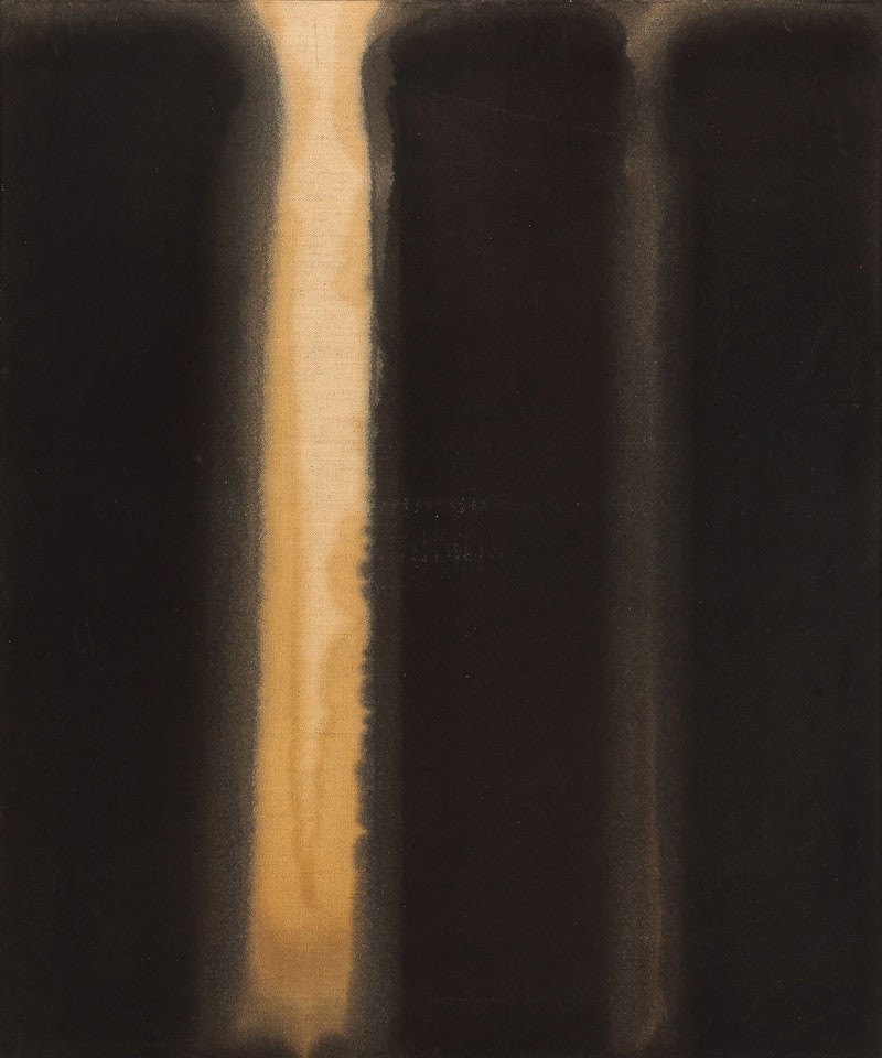 Umber-Blue by Yun Hyong-Keun