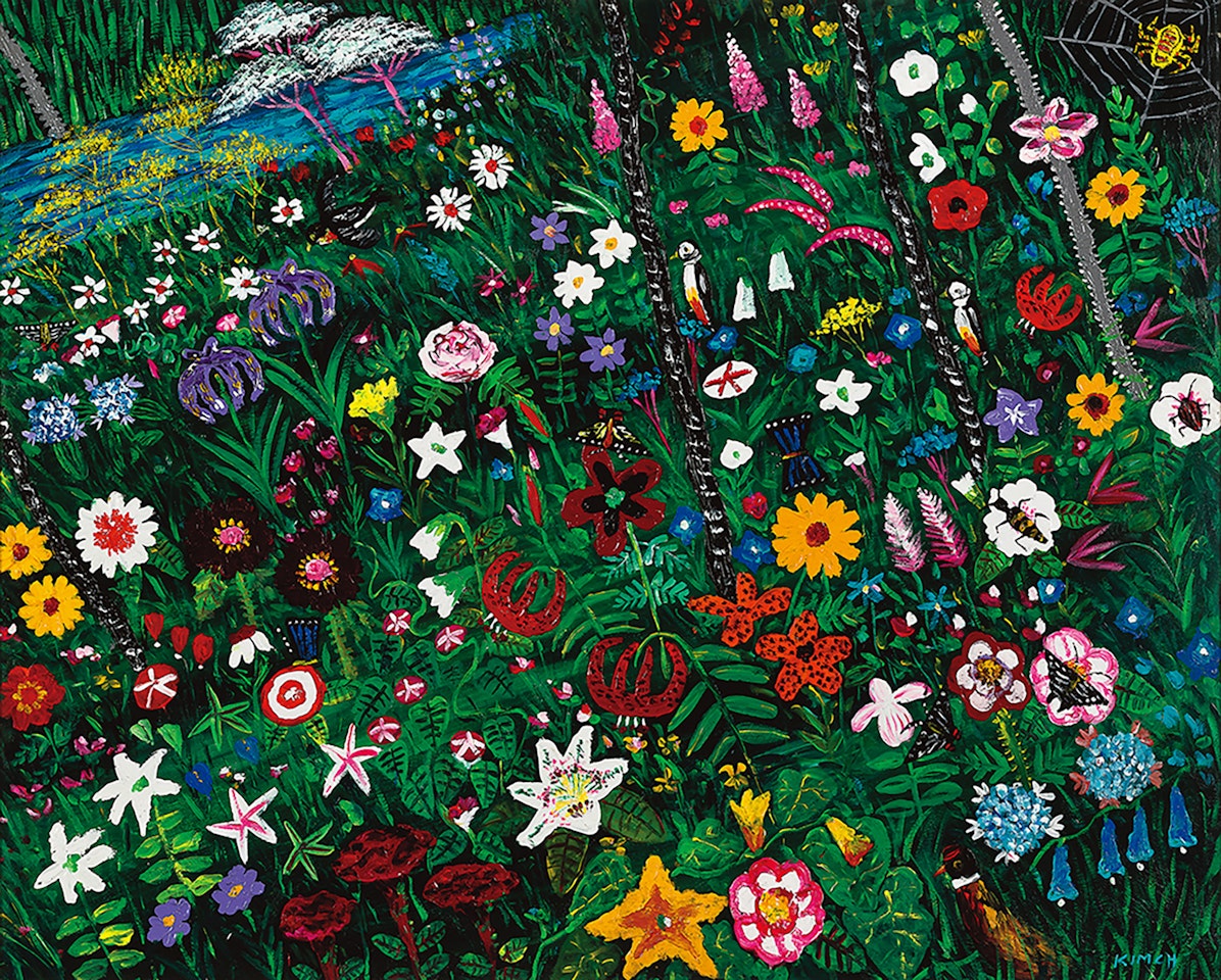 Summer Flowers by Kim Chong Hak