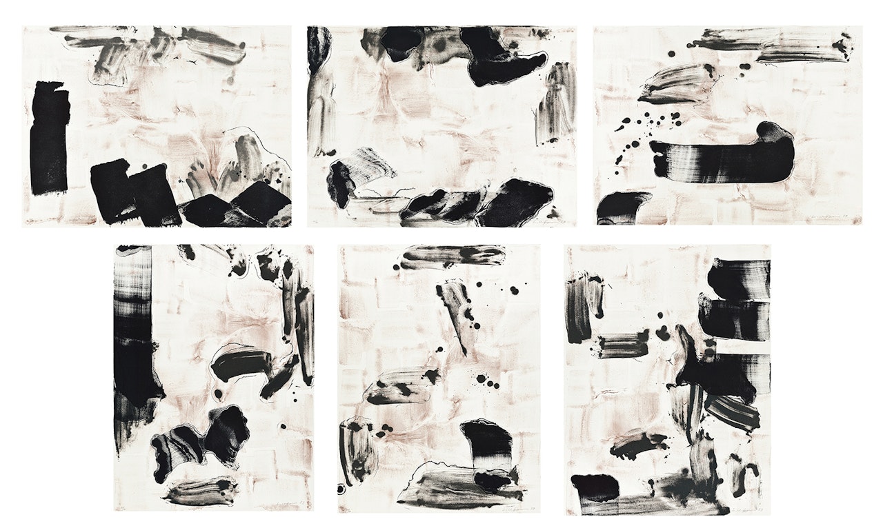Dalla Memoria Di Una Citta 1-6 (set of 6) by Lee Ufan