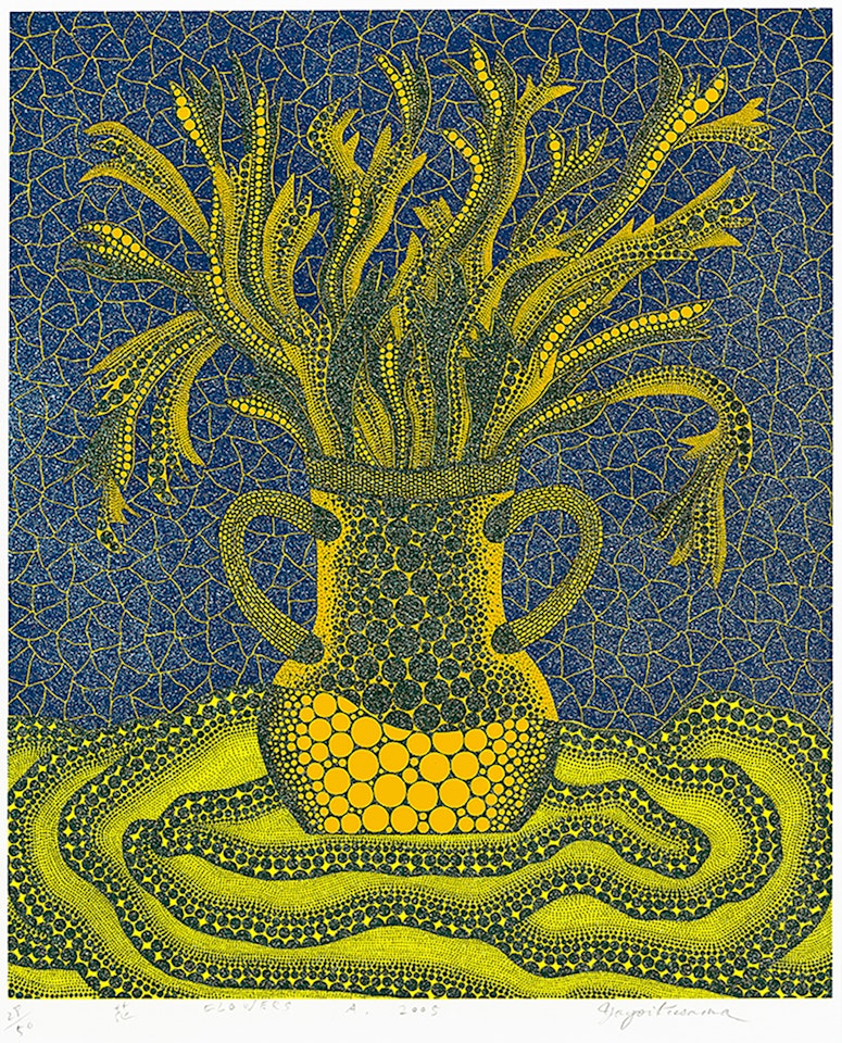 Flower A by Yayoi Kusama