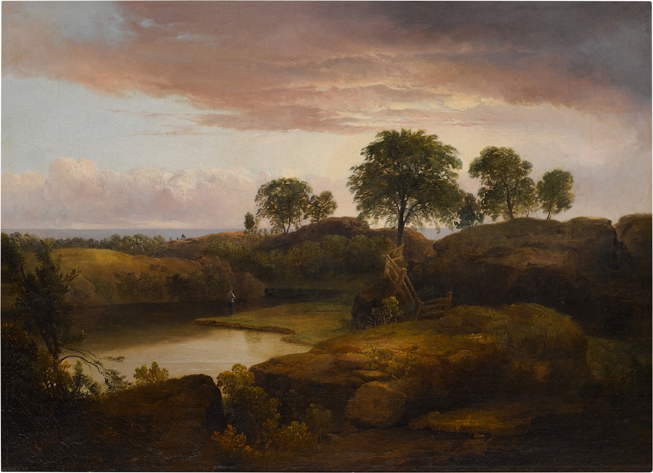 A Glimpse of the Sea by Thomas Doughty