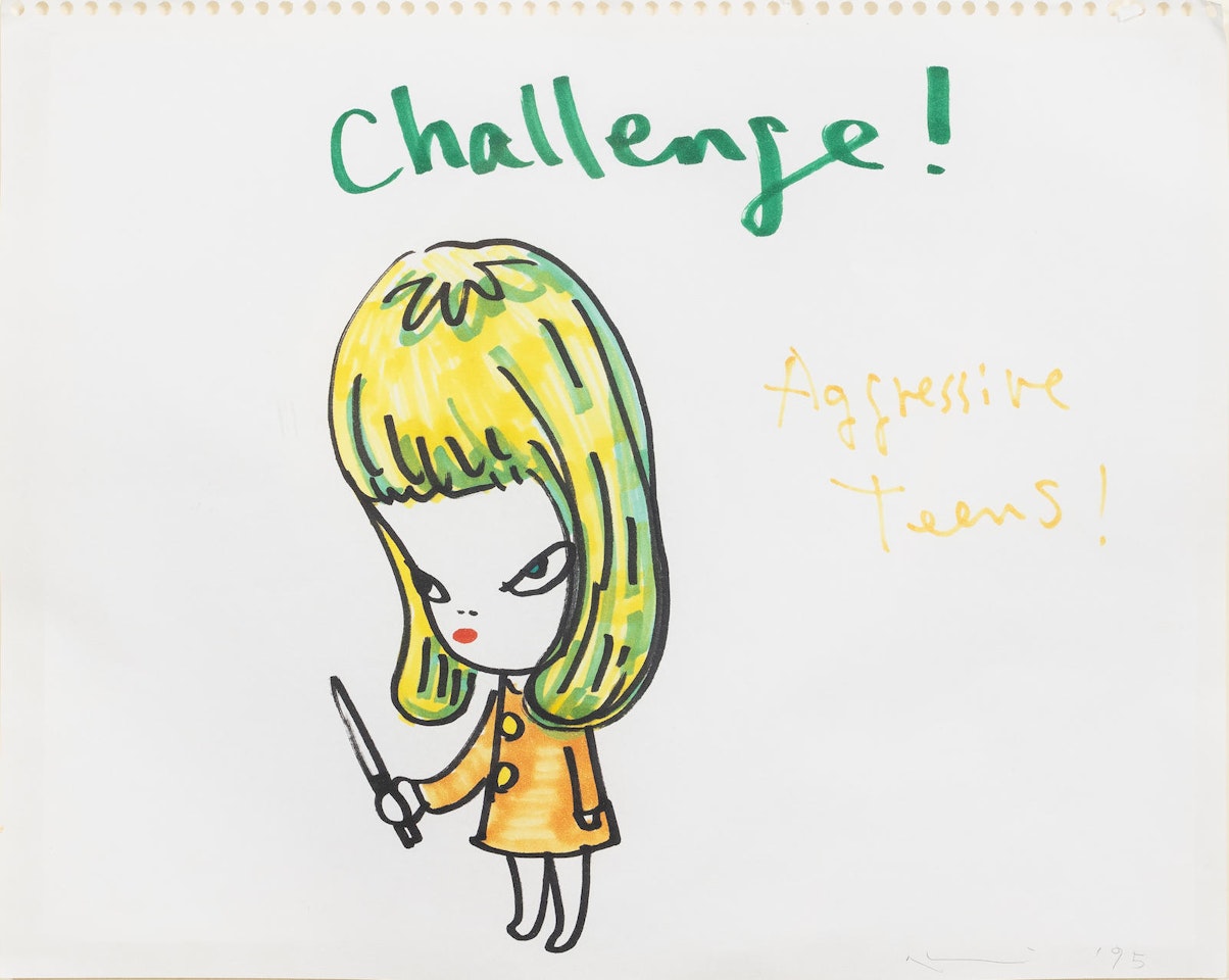Challenge! by Yoshitomo Nara