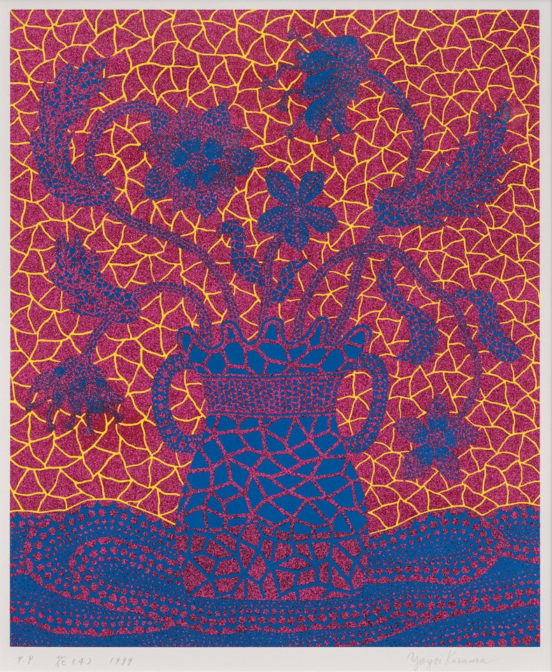 Flowers (4) by Yayoi Kusama