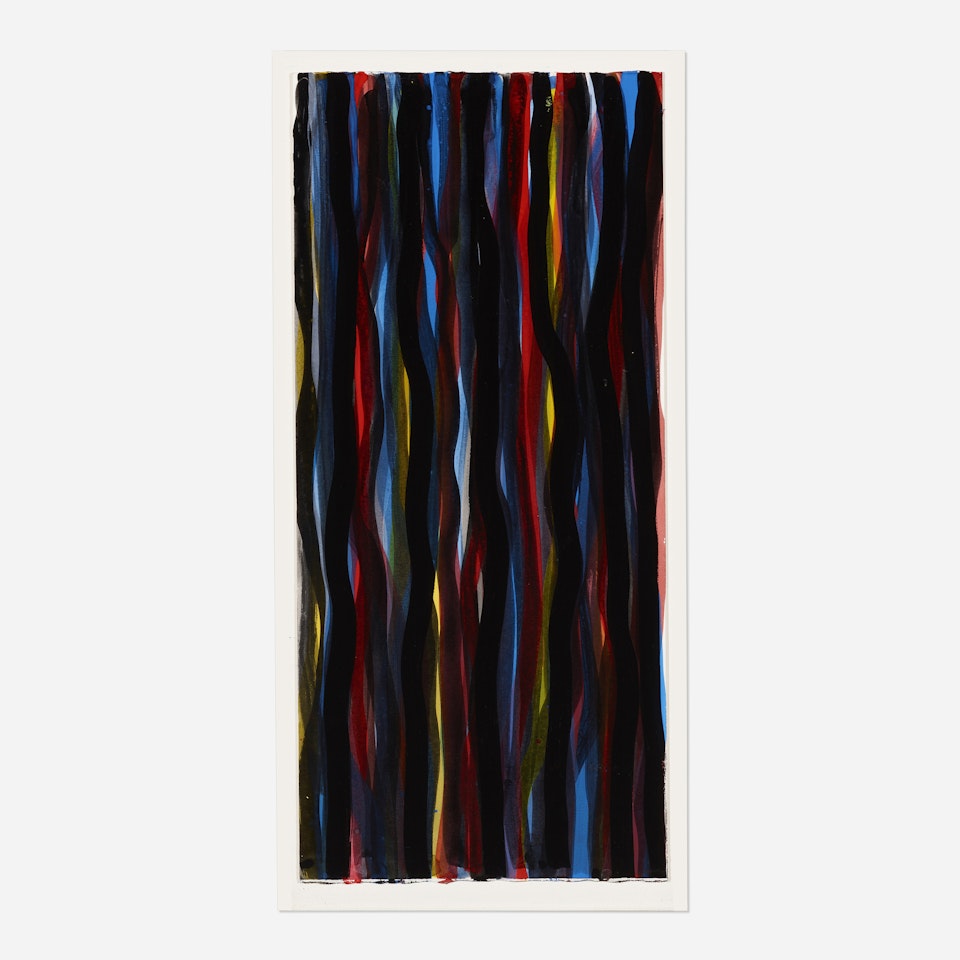 Vertical Brushstrokes by Sol LeWitt