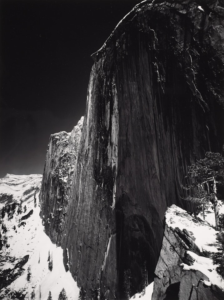 Monolith,The Face of Half Dome Yosemite Valley, California, 1927 by Ansel Adams