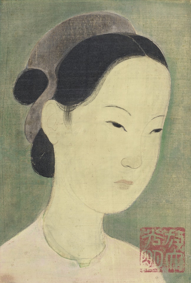 Portrait de femme (Portrait of a Woman) by Vu Cao Dam