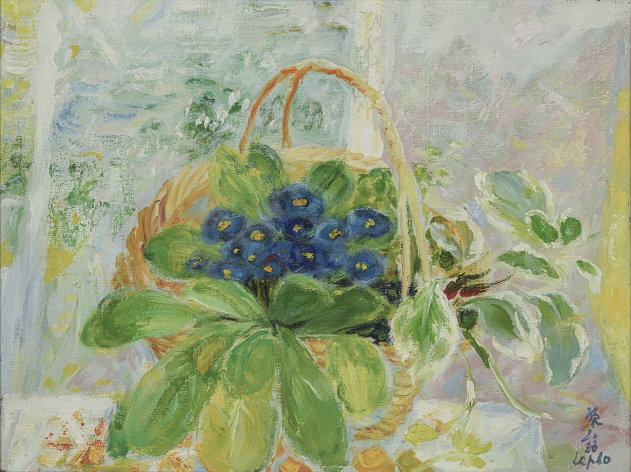 Panier de Fleurs (Flower Basket) by Le Pho