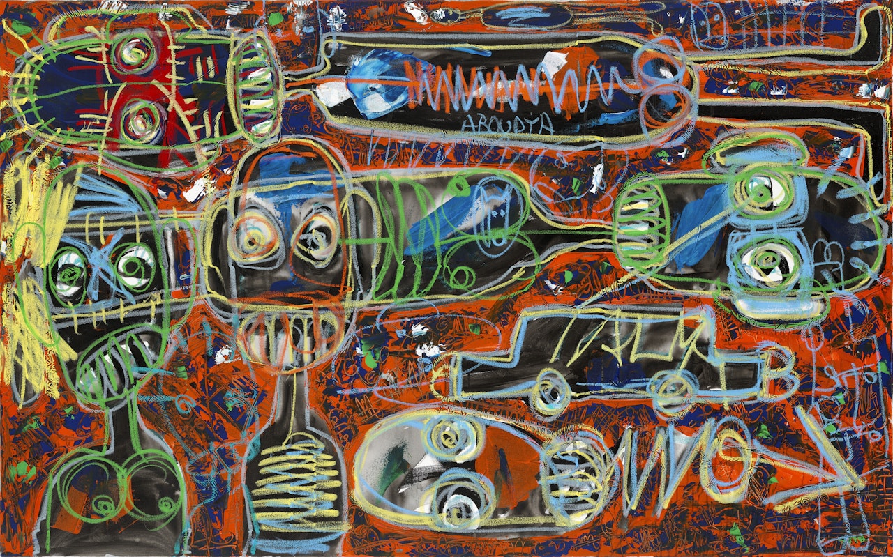 Untitled by Aboudia Abdoulaye Diarrassouba