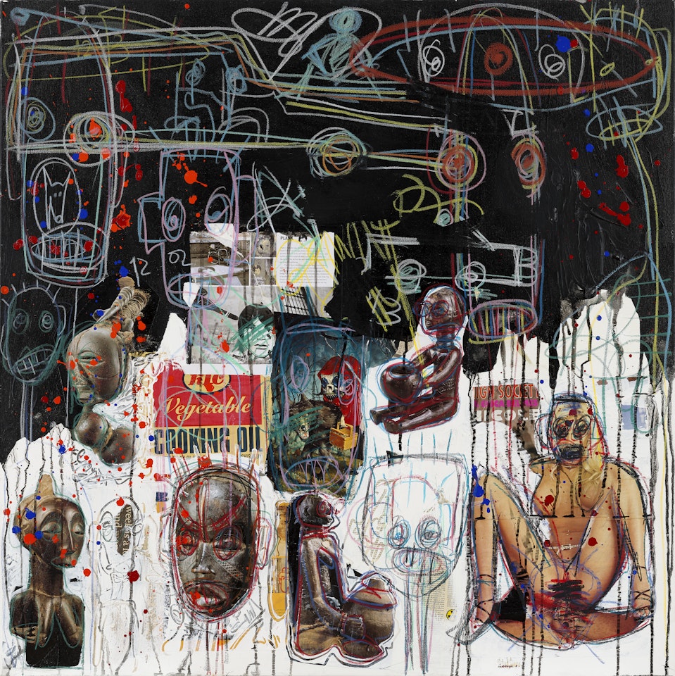 Untitled by Aboudia Abdoulaye Diarrassouba