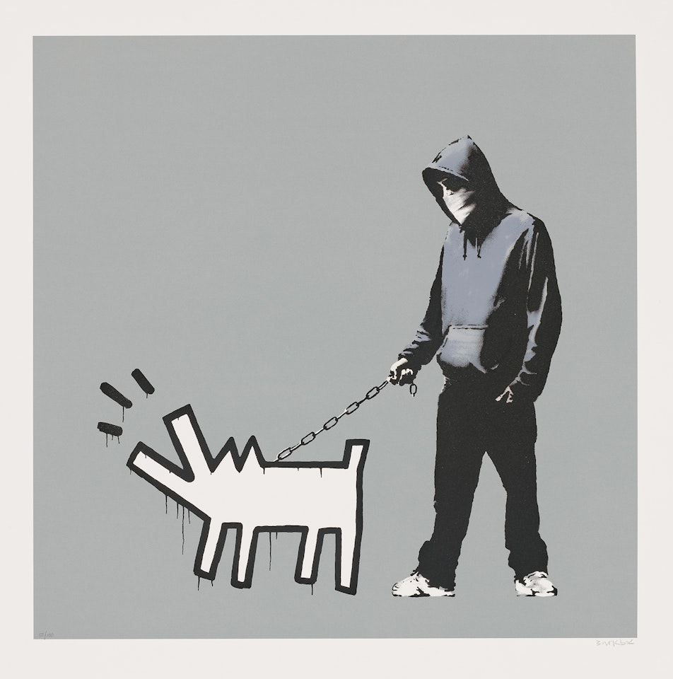 Choose your Weapon (Grey) by Banksy