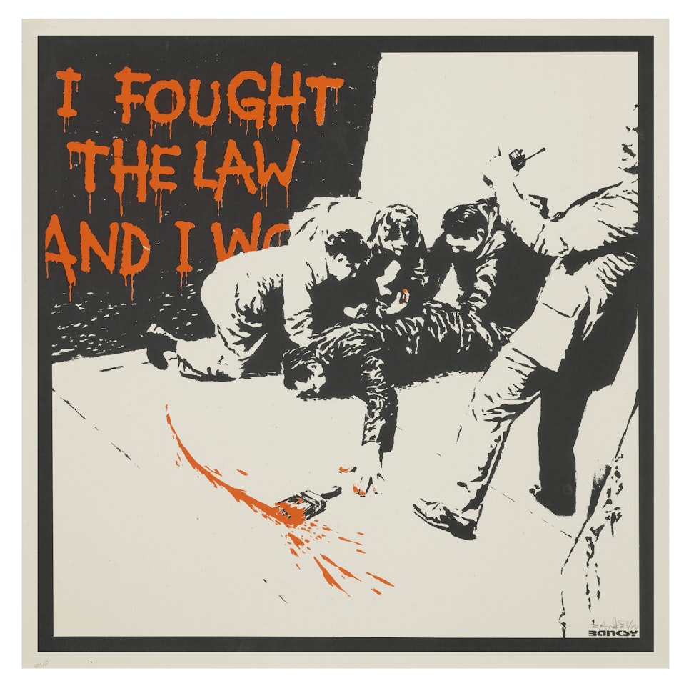 I Fought The Law by Banksy