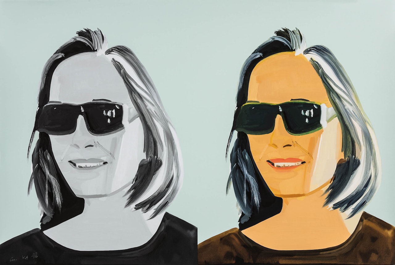 Ada x 2 by Alex Katz
