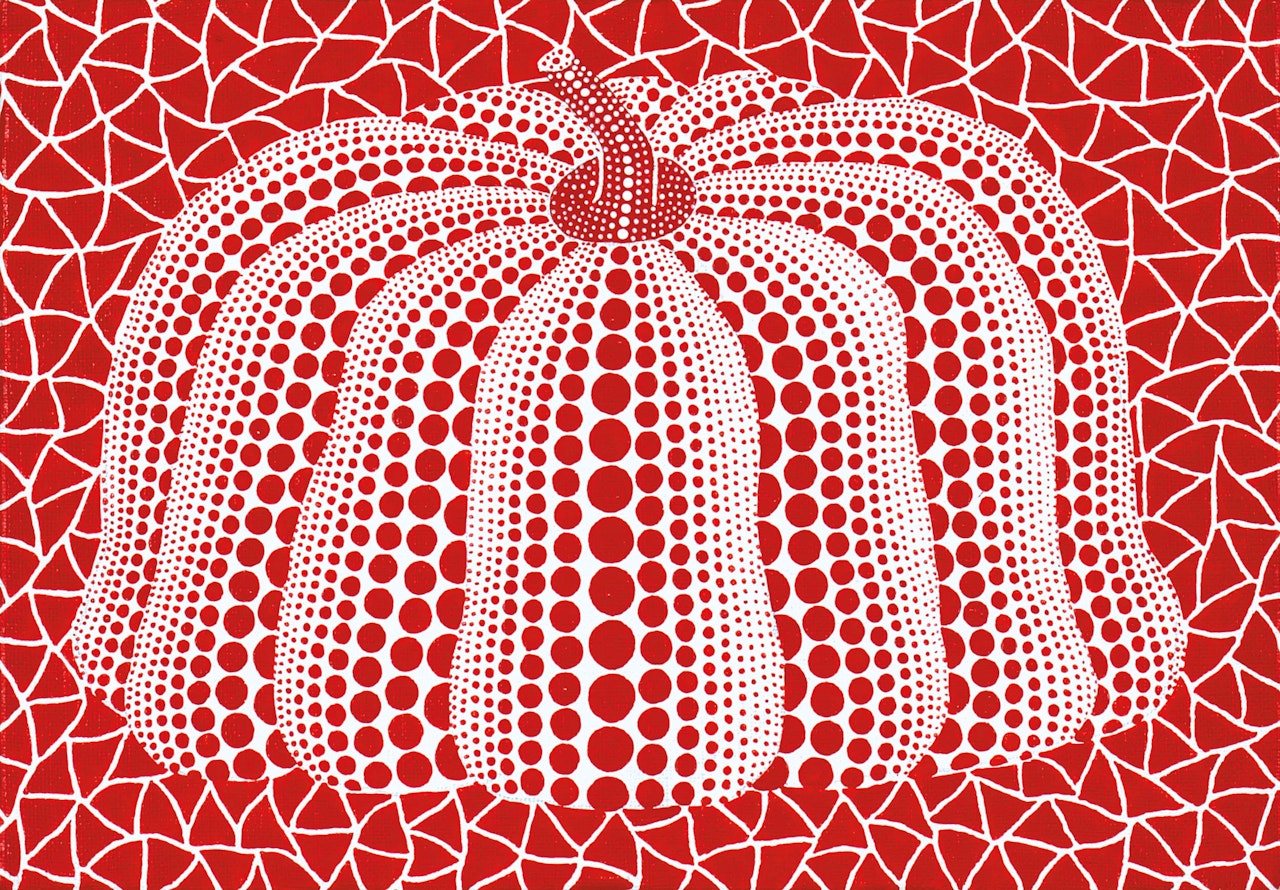 Pumpkin (AAA) by Yayoi Kusama