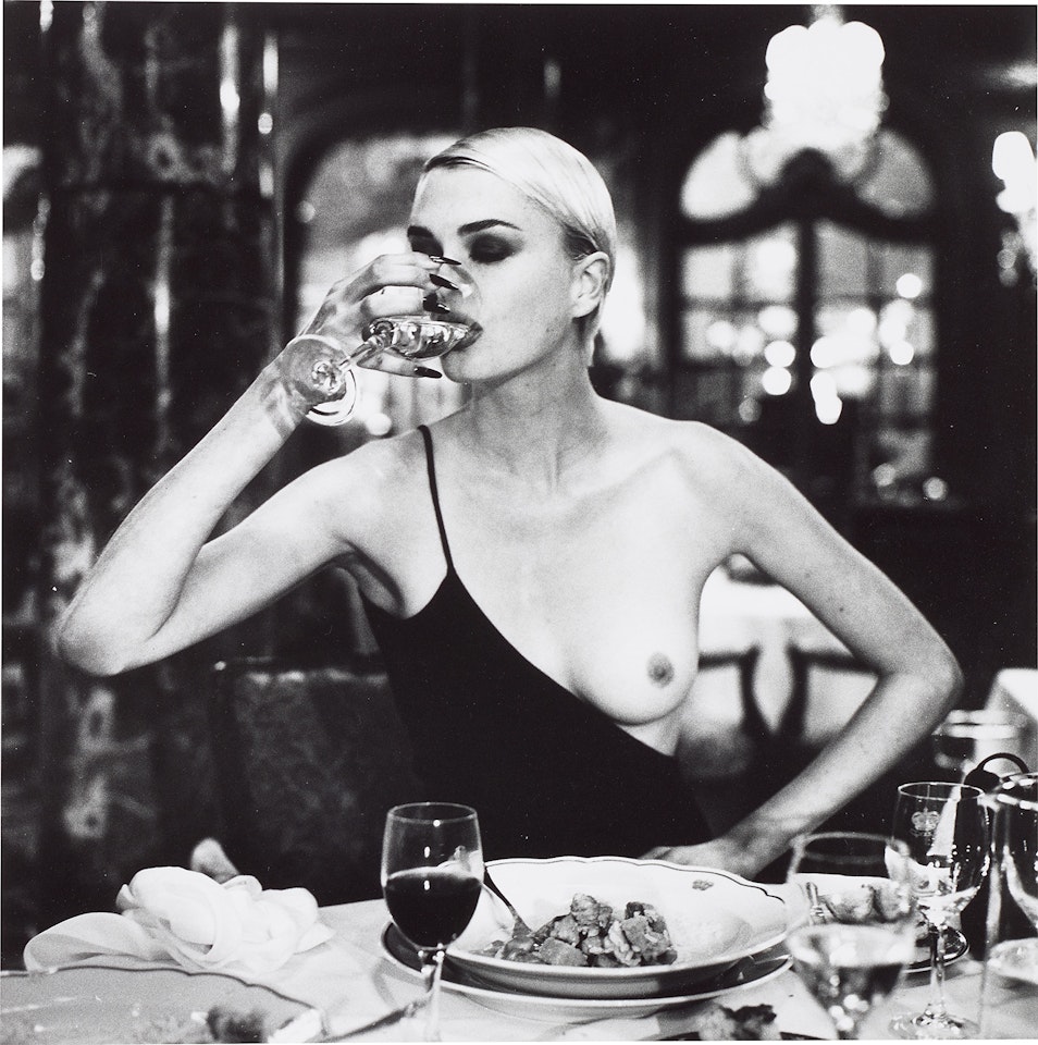 Kylie Bax, Hotel Hermitage by Helmut Newton