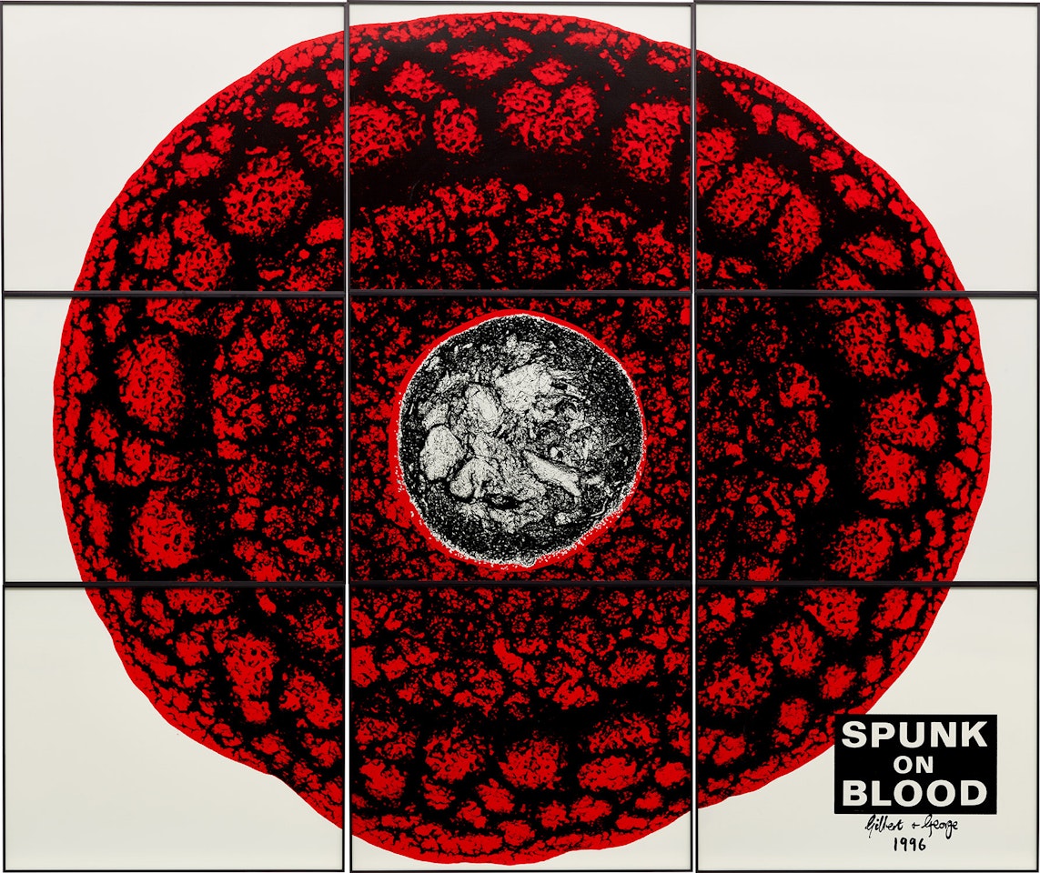 Spunk on Blood by Gilbert & George